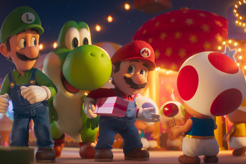 Super Mario Galaxy film is spektakel zonder rust